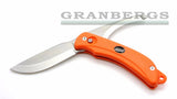 EKA G3 Swing Blade Orange EKA737308 - EKA, Sandvik 12C27 - Granbergs Firearms