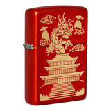 Zippo Eastern Design Metallic Red 94517