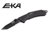 EKA Swede T9- Black G10 Folding Pocket Knife EKA714201