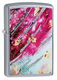 Zippo Lighter - Street Chrome Coloured Mosaic 2