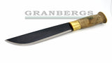 Knivsmed Stromeng Same knife 7'' KS7OF Old Fashion Knife Carbon Norwegian Made - Birch, Carbon Steel, Knivsmed Strømeng - Granbergs Firearms