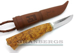 Kellam KPJ70 Jouni 70 Finnish Knife - Curly Birch, Kellam, Stainless Steel - Granbergs Firearms