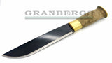 Knivsmed Stromeng Same Knife 8" KS8OF Old Fashion - Birch, Carbon Steel, Knivsmed Strømeng - Granbergs Firearms