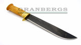 Knivsmed Stromeng Same knife 9'' KS9F Hunting Knife w/Brass Finger Guard Norwegian