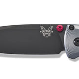 Benchmade 535BK-4 Bugout Axis Folding Knife - Aluminium, Axis, Benchmade, Bugout, Drop Point, m390, Stainless Steel - Granbergs Firearms