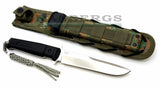 Kizlyar Supreme Trident D2 Satin Blade - D2, Kizlyar Supreme, Military, tactical - Granbergs Firearms