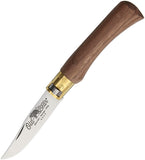 Antonini Old Bear - Small Walnut Folding Pocket Knife ANT930717