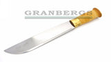 Knivsmed Stromeng Same Knife 9'' KS9 - Birch, Carbon Steel, Knivsmed Strømeng - Granbergs Firearms