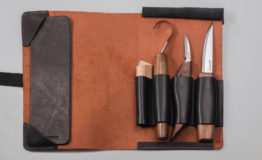 Beavercraft Wood Carving Tool Set for Spoon Carving S13X - BeaverCraft, Carbon Steel, Carving, carving knife, Kit, Knife Roll, Leather, Roll, Wood Carving - Granbergs Firearms