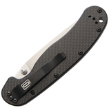 Ontario RAT 1 Linerlock Satin ON8886CF - AUS-8, Carbon Fibre, Ontario Knife Company - Granbergs Firearms