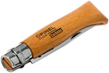 Opinel No. 8 Carbon with Pouch and Gift Box YO000815 - Beech, Carbon Steel, Opinel - Granbergs Firearms