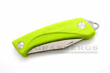 EKA Swede 92 Green Dryflex Handle- Sandvik 12C27 Blade Folding Knife with Sheath (MPN 777708) - Dryflex®, EKA, Sandvik 12C27 - Granbergs Firearms