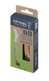 Opinel Mushroom Knife Inox #8 YO001252 - All Wood, Beech, Opinel, Sandvik 12C27, Stainless Steel - Granbergs Firearms