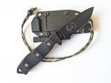 TTK Survival Fixed Blade Knife TTKS5 - Carbon Steel, G10, Micarta, survival, Tassie Tiger Knives - Granbergs Firearms