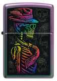 Zippo Skull Design Colour 48192 Skull Clr