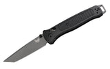 Benchmade B537GY Bailout Axis Folding Knife CPM 3V - Axis, Benchmade, Black, CPM S30V, Grivory, Tanto - Granbergs Firearms