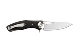 TTK Folding Knife D2- G10 Black TTKDP90FB - D2, G10, Tassie Tiger Knives - Granbergs Firearms