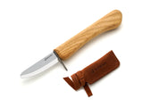 Beavercraft Whittling Knife for Kids and Beginners - C1 Kid - BeaverCraft, Carbon Steel, Carving, carving knife, Wood Carving - Granbergs Firearms